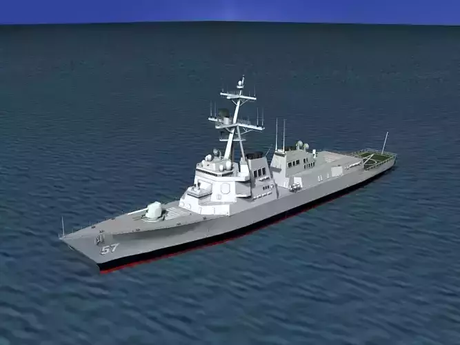 Burke Class Destroyer DDG 57 USS Mitscher