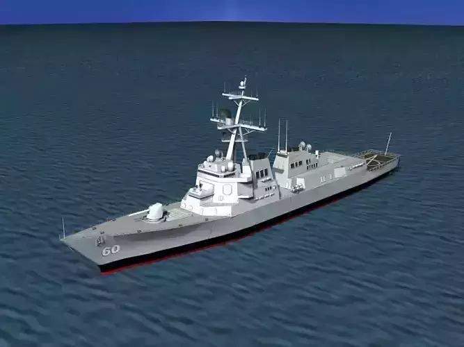 Burke Class Destroyer DDG 60 USS Russell