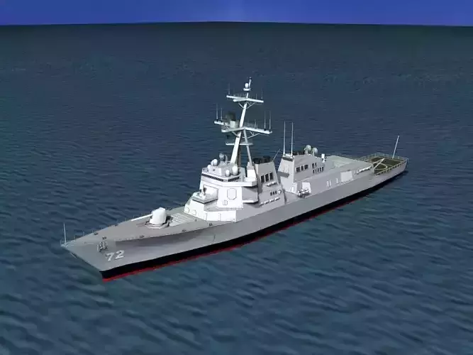 Burke Class Destroyer DDG 72 USS Mahan