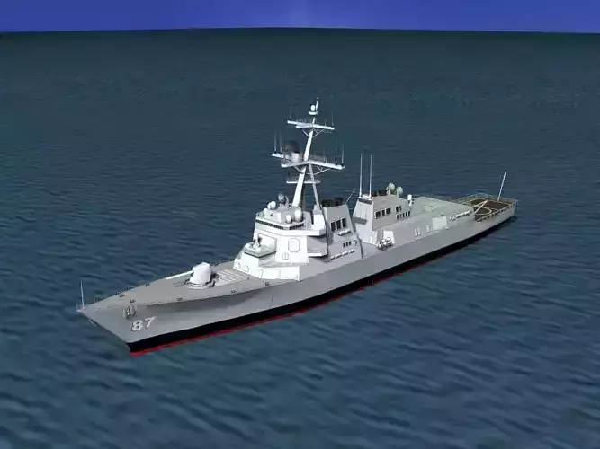Burke Class Destroyer DDG 87 USS Mason