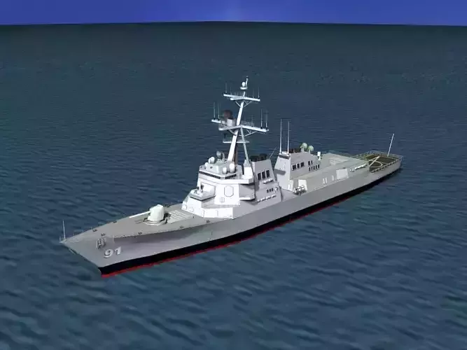 Burke Class Destroyer DDG 91 USS Pinckney