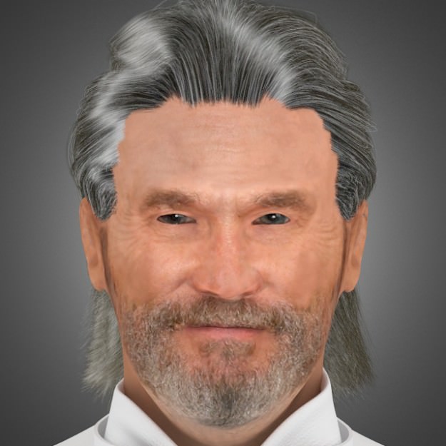 TRON Kevin Flynn 3D model_1