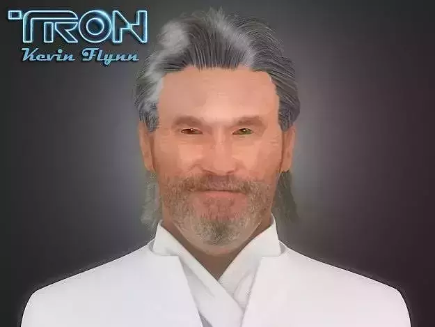 TRON Kevin Flynn 3D model