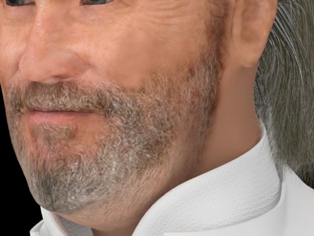 TRON Kevin Flynn 3D model_8