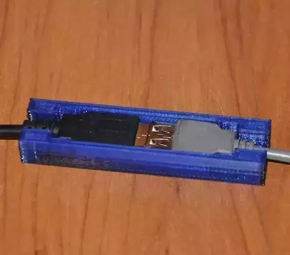 USB extension clip