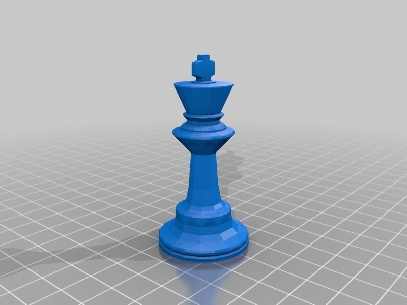 glChess Chess Set 2 Free 3D print model_6