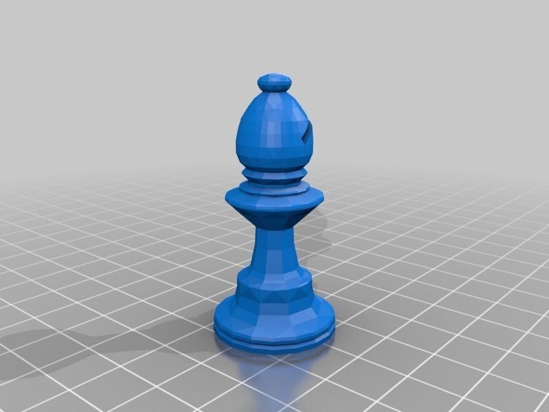 glChess Chess Set 2 Free 3D print model_9