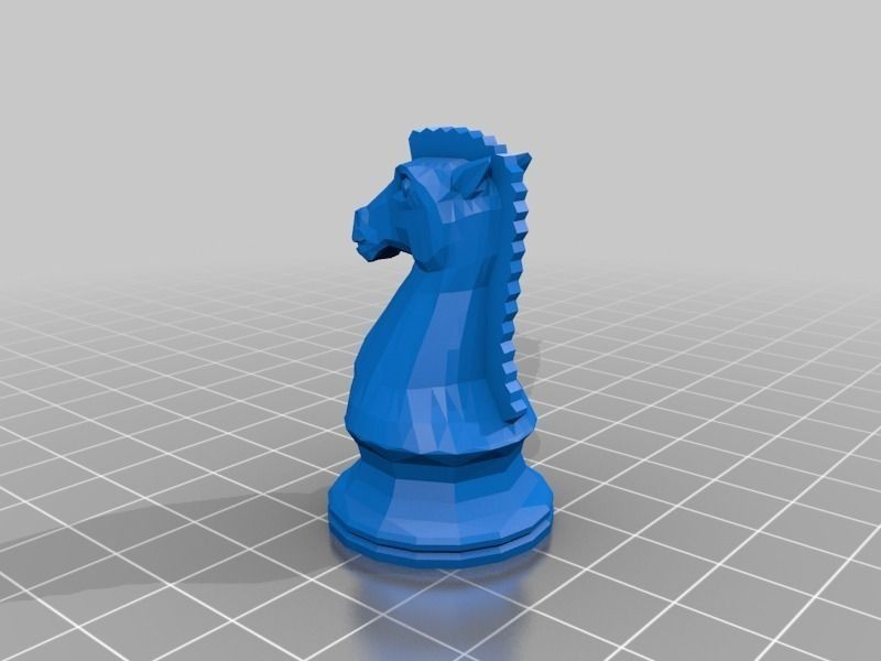 glChess Chess Set 2 Free 3D print model_11