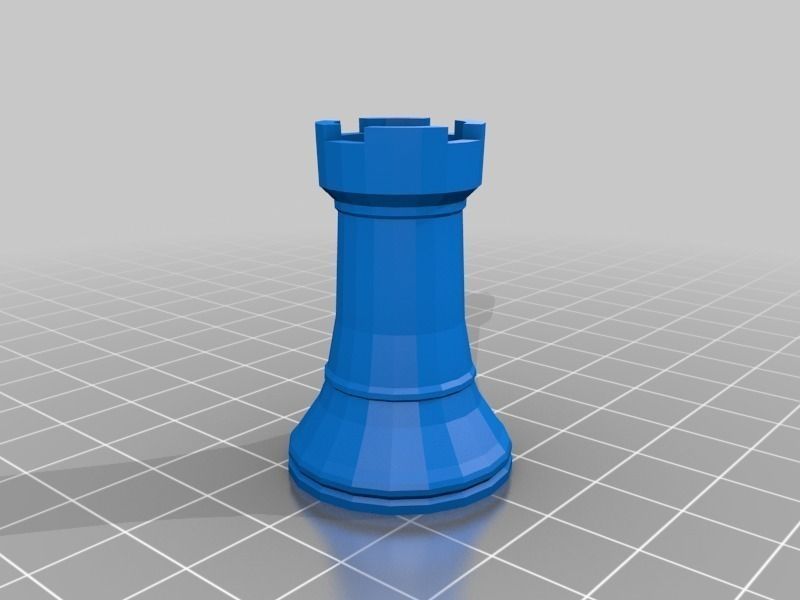 glChess Chess Set 2 Free 3D print model_8