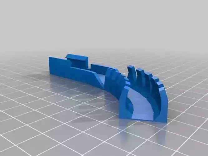 Splint for heated bed plate connector