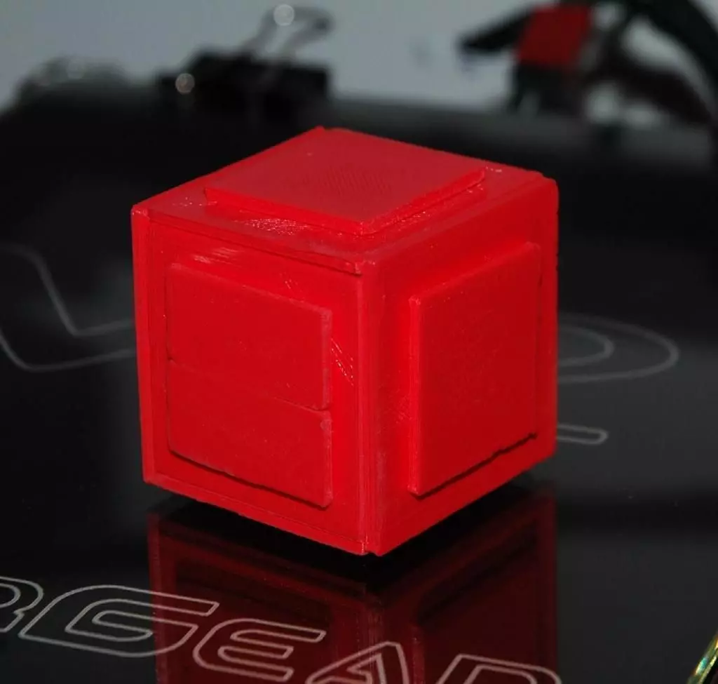 Black Nightmare Puzzle Box Free 3D print model
