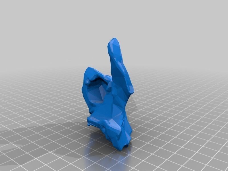 Face - Partial Skeleton Human 3D print model_6