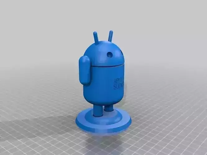 Anti Apple Android Guy Free 3D print model