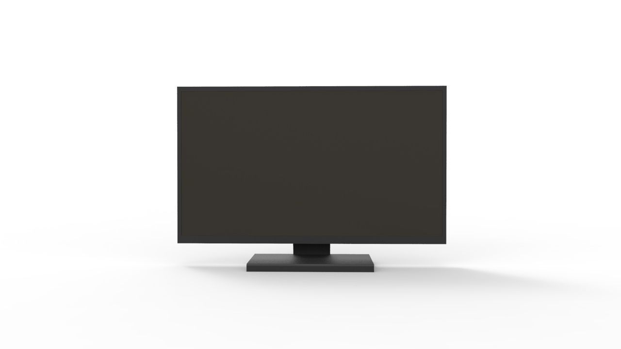 TV modeling Free 3D model_2
