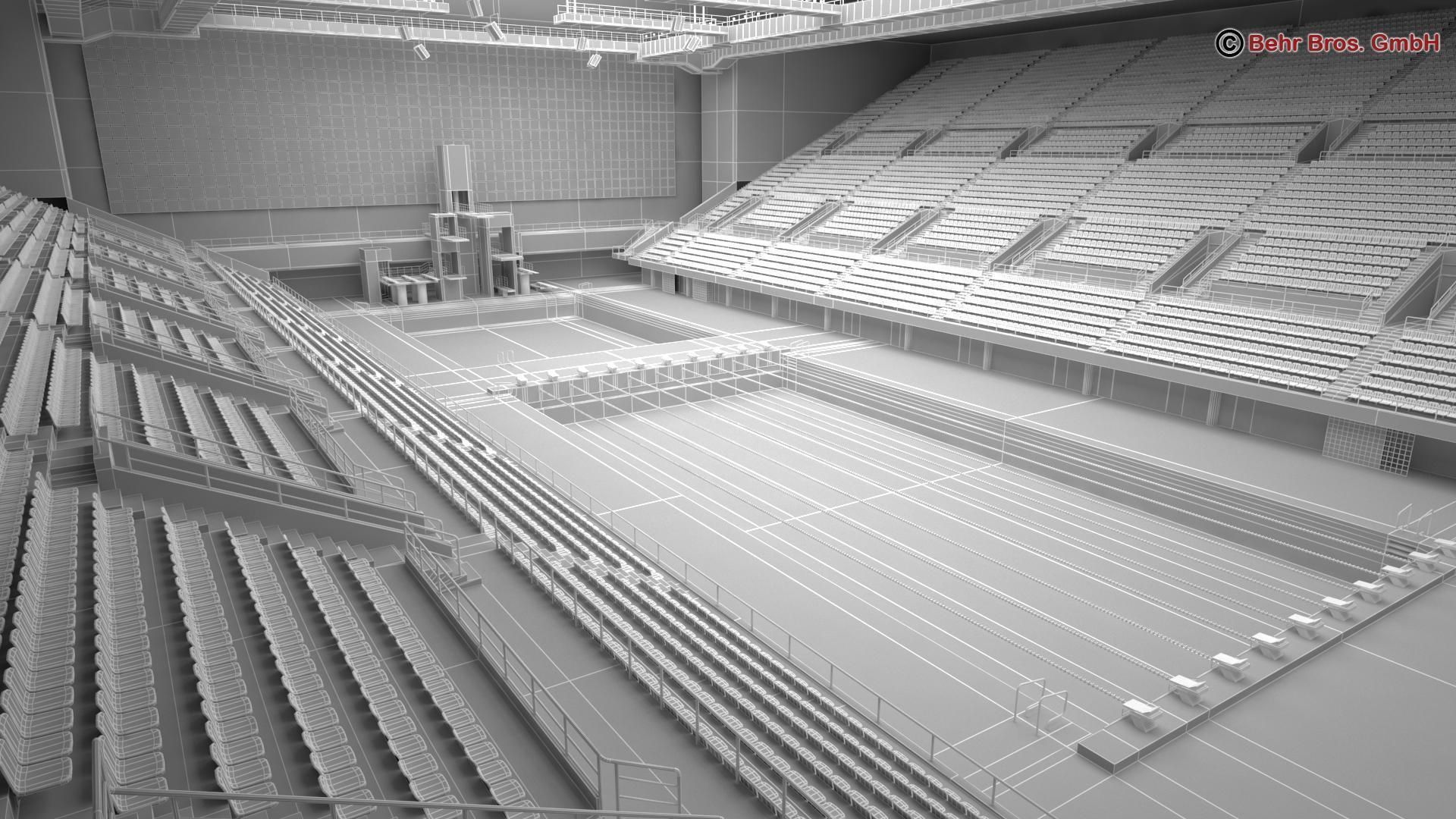 Swim Stadium 3D model_10