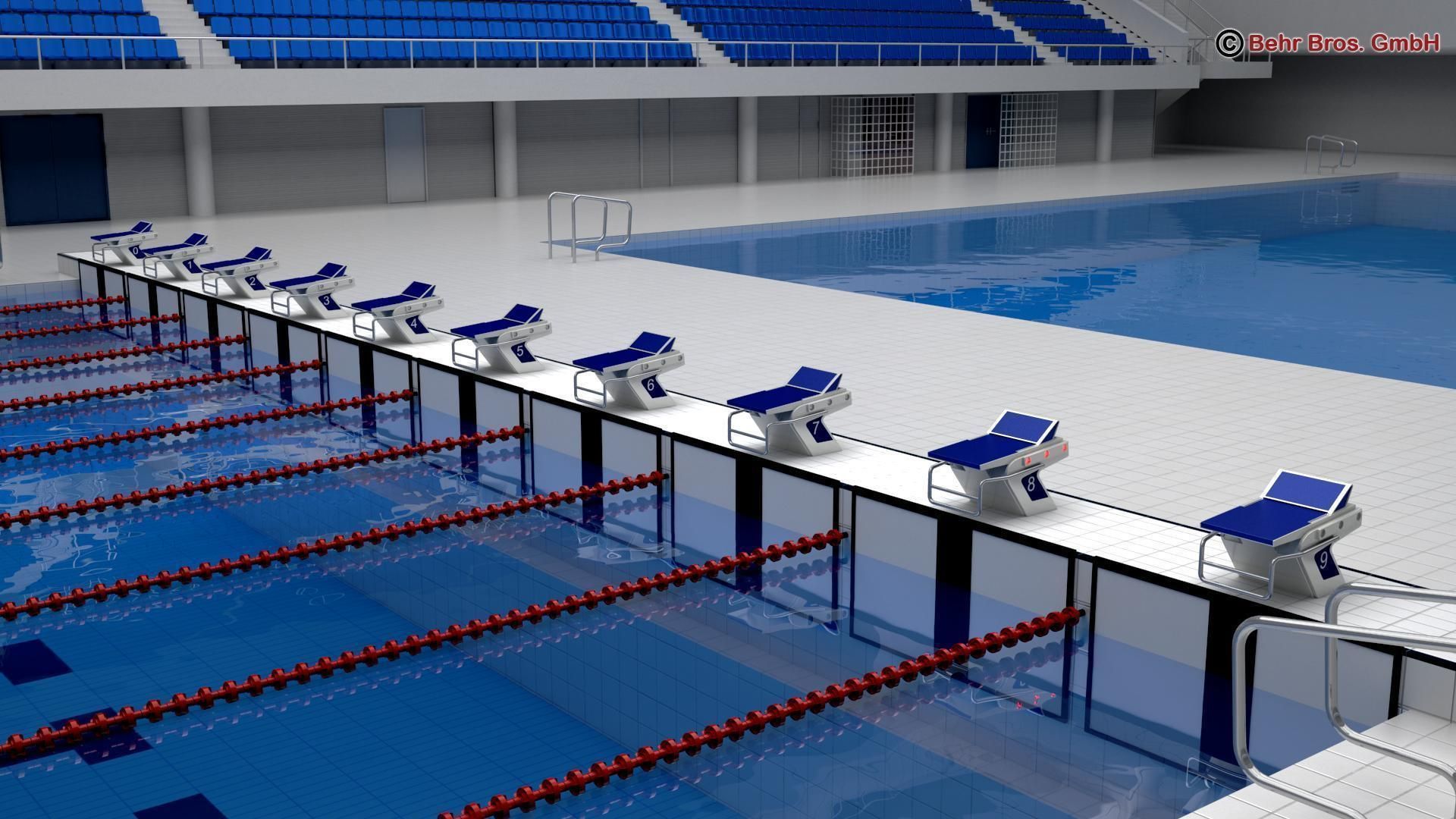 Swim Stadium 3D model_3