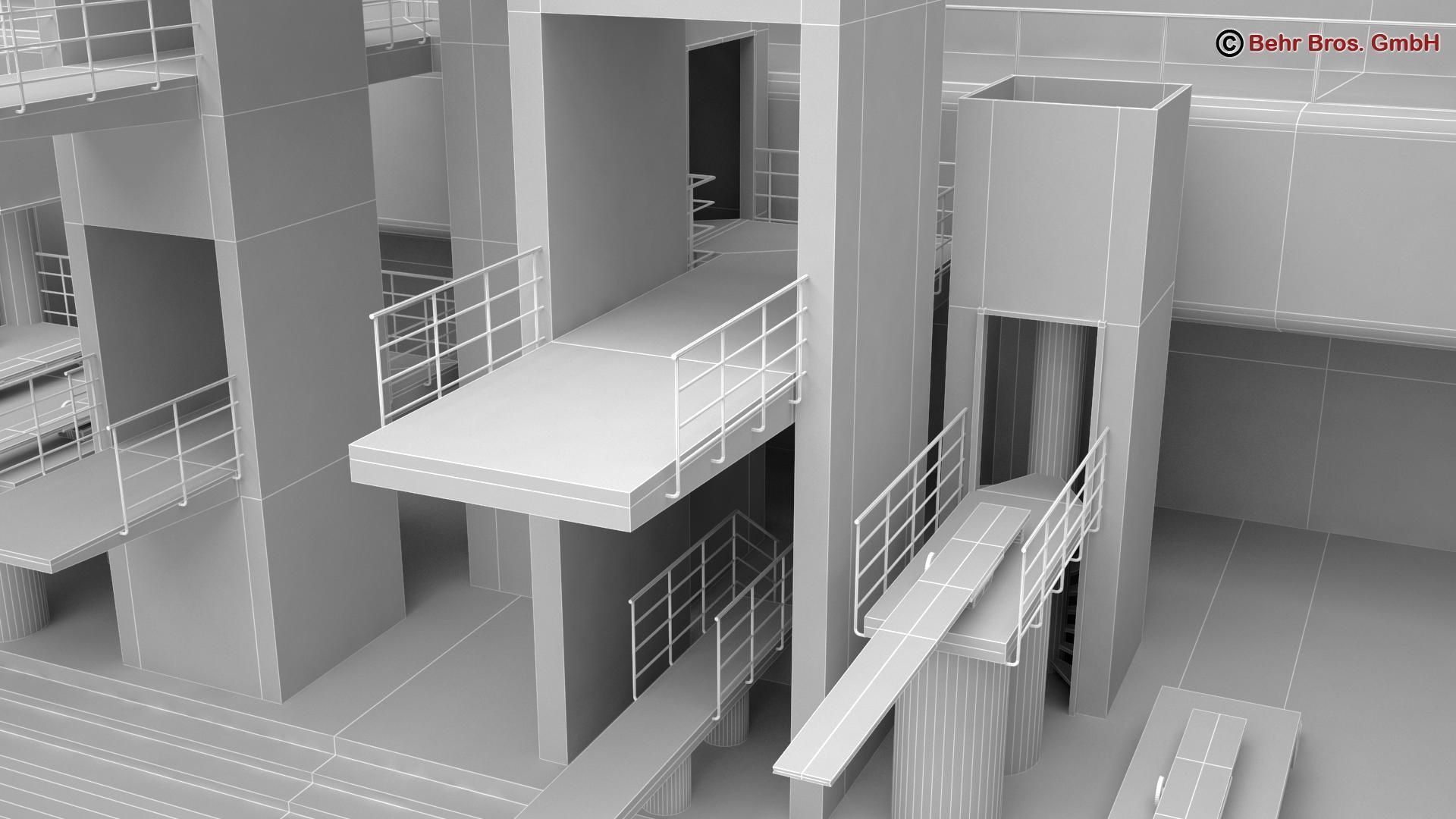 Swim Stadium 3D model_15