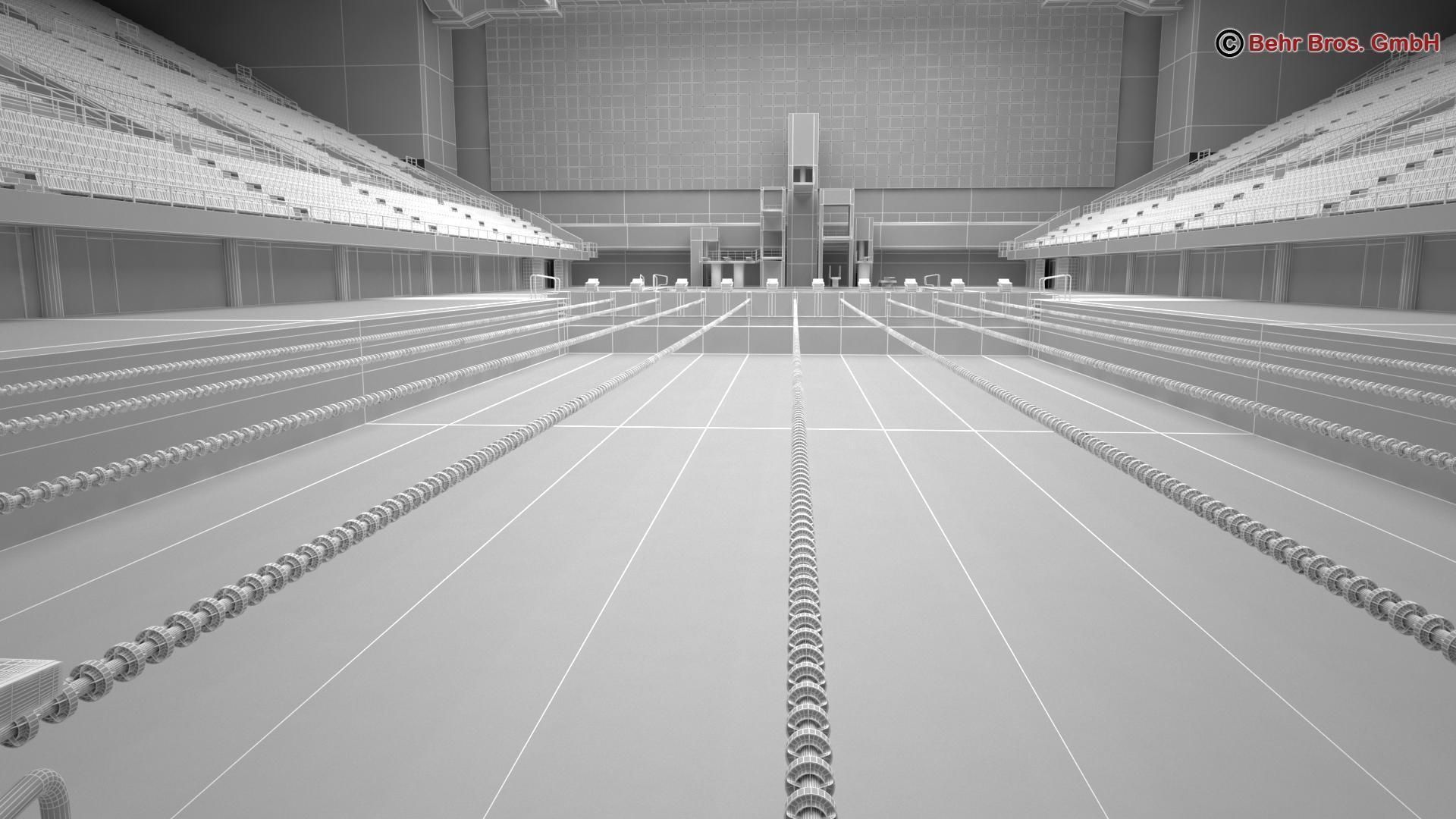 Swim Stadium 3D model_11
