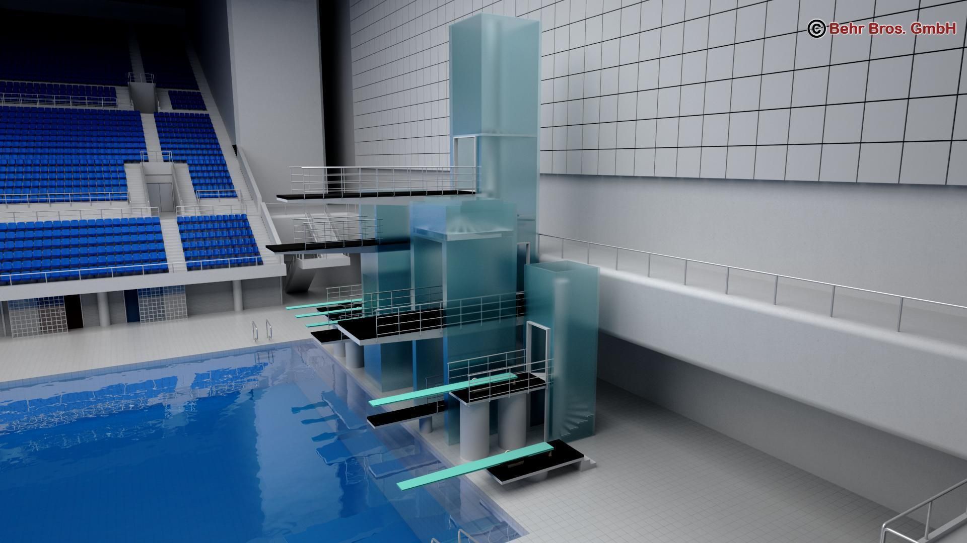 Swim Stadium 3D model_4