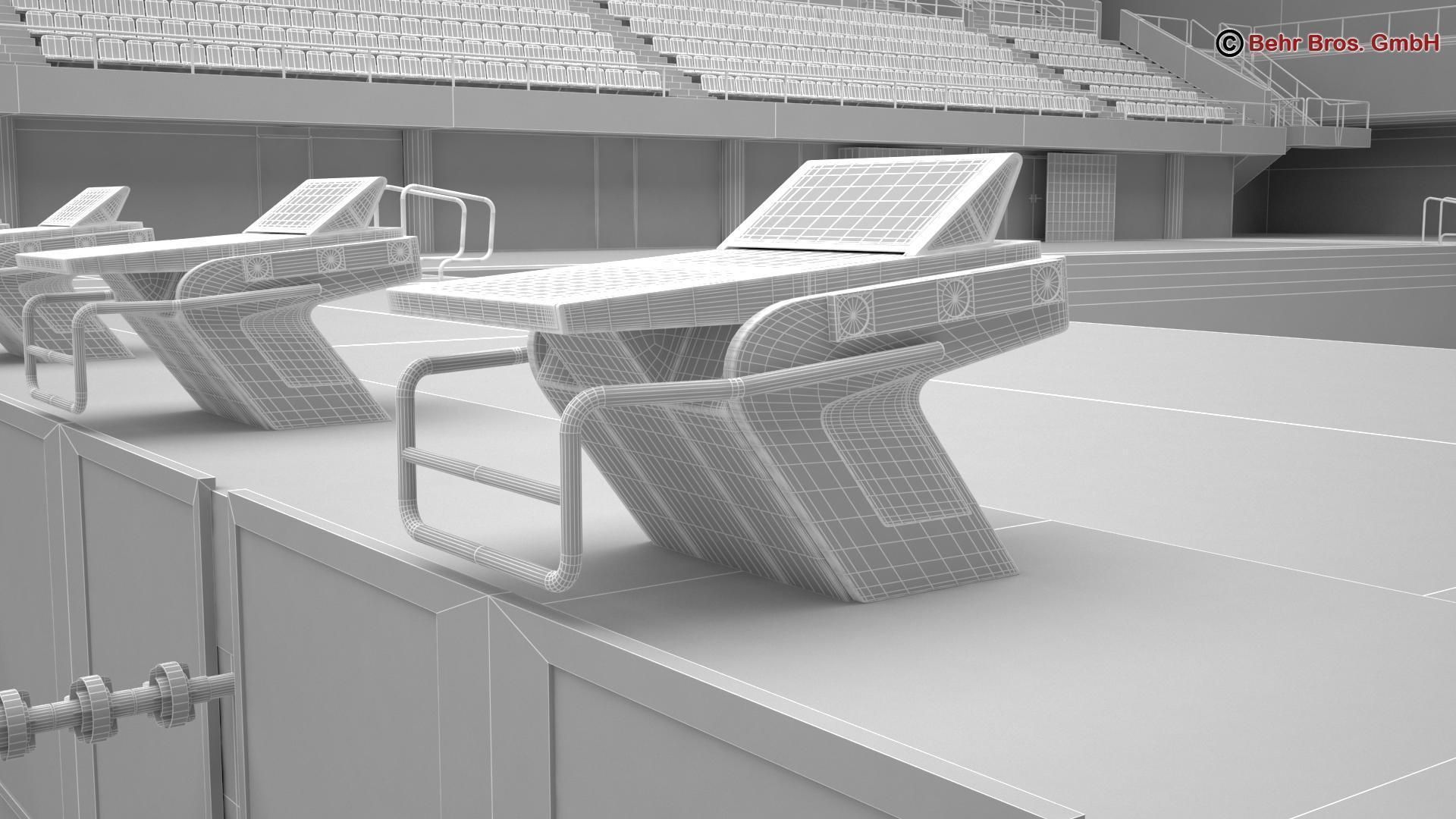 Swim Stadium 3D model_12