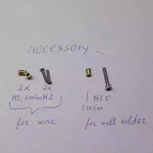 iPhone4 wall charging rotating holder 3D print model