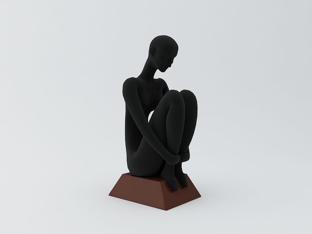 Female Sculpture 4 3D print model_4
