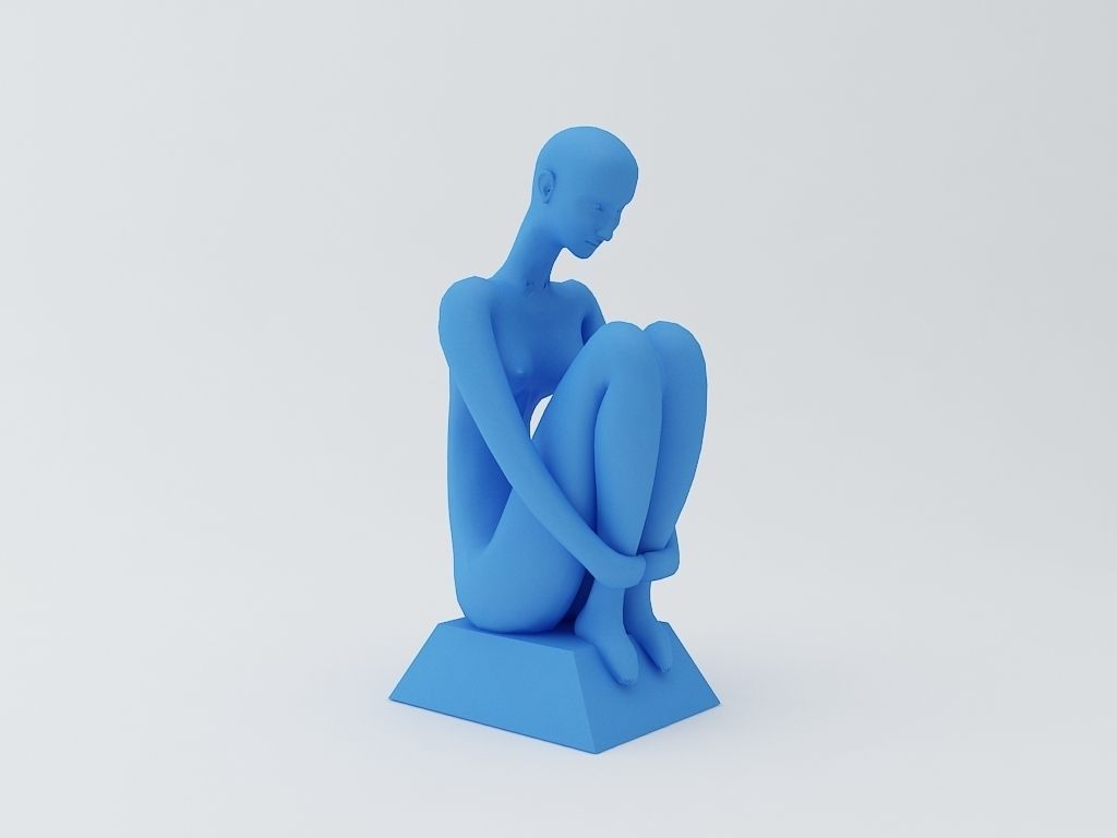 Female Sculpture 4 3D print model_3