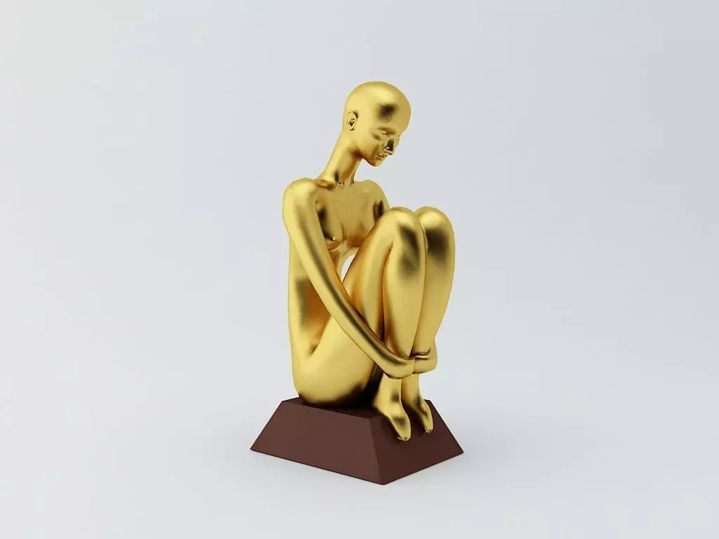 Female Sculpture 4 3D print model_0