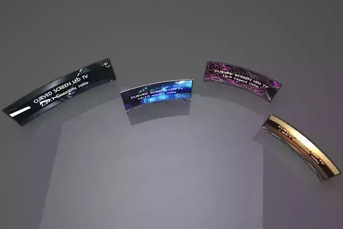 Curved Screen Televisions