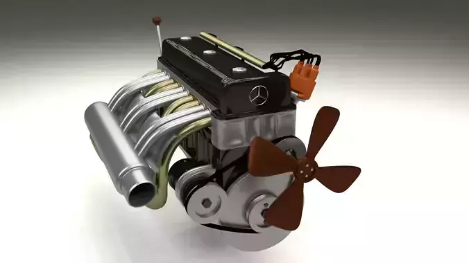 Mercedes 300SL Engine