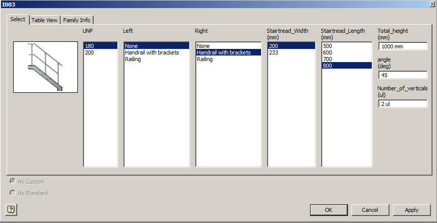 Factory stairs - parametric 3D model_7