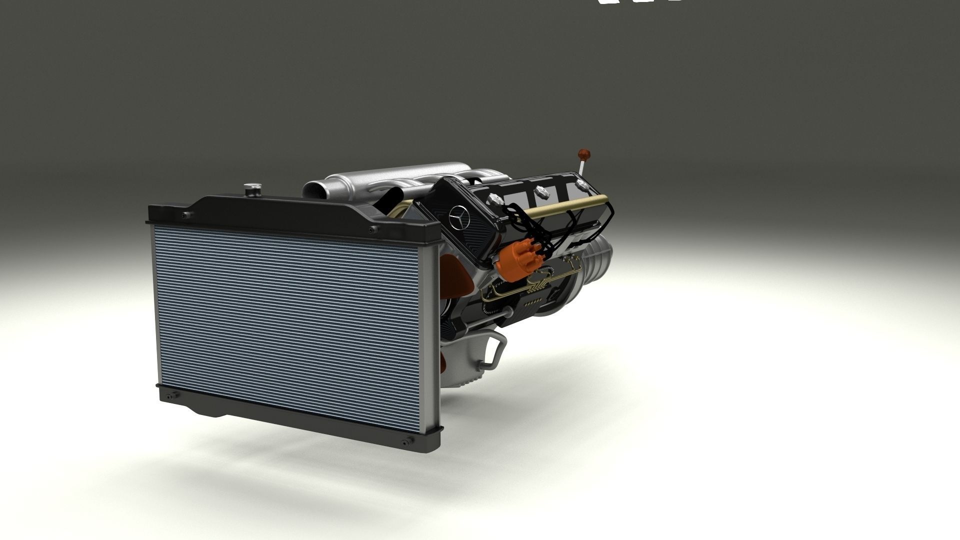 Engine Assembly 3D model_6