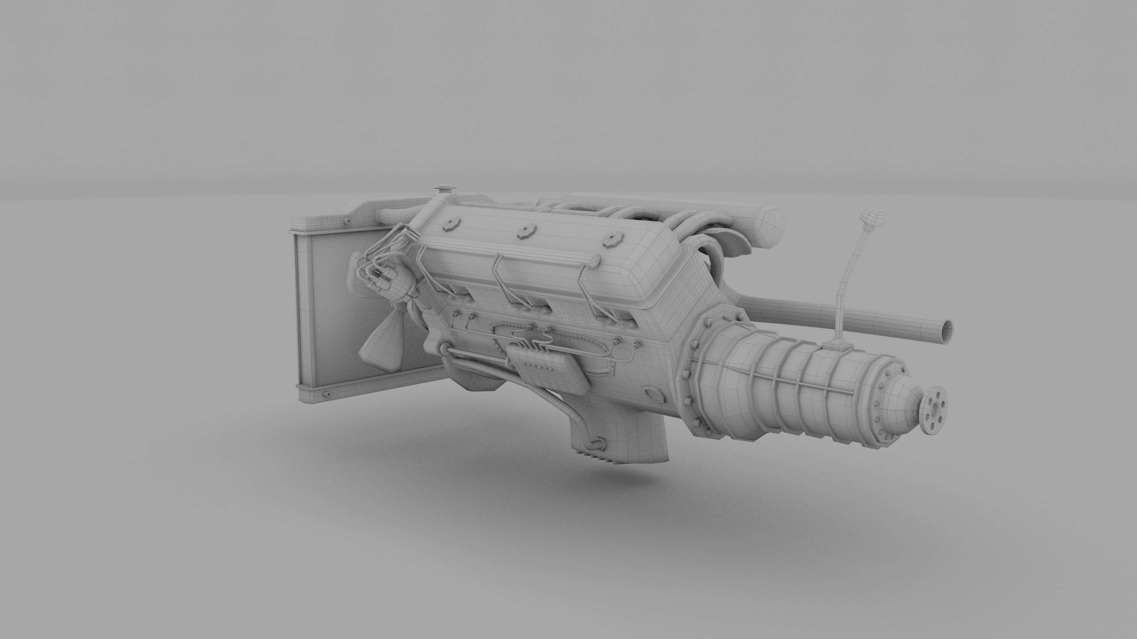 Engine Assembly 3D model_8