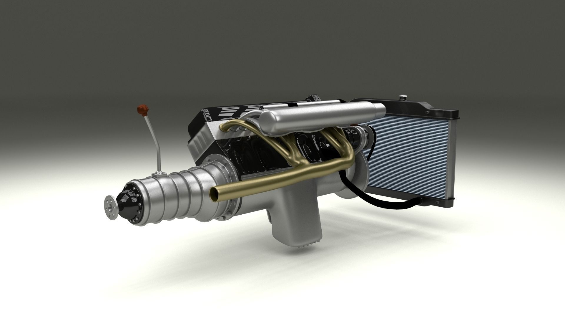 Engine Assembly 3D model_5