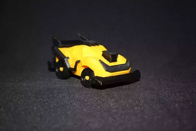 Corvette toy car Free 3D print model
