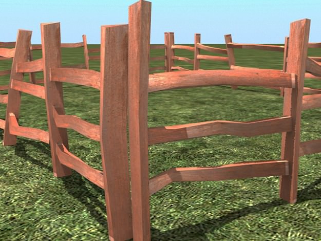 Fence 8 in 1 3D model_3