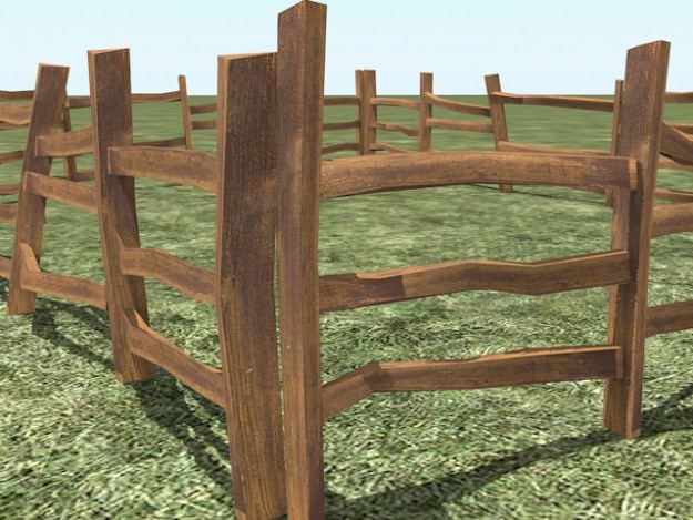 Fence 8 in 1 3D model_2