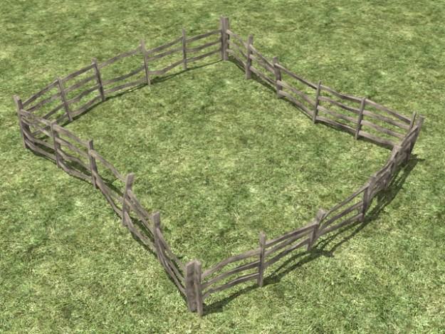 Fence 8 in 1 3D model_1
