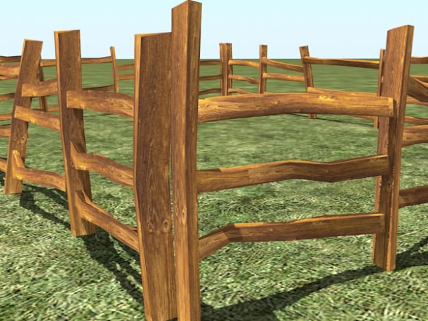 Fence 8 in 1 3D model_6