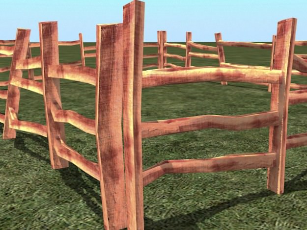 Fence 8 in 1 3D model_7