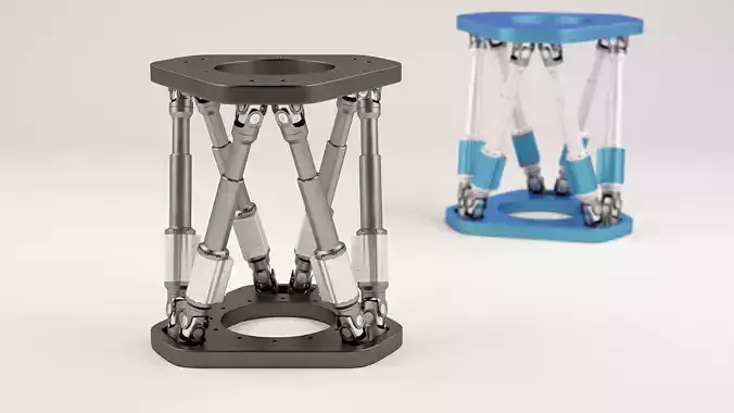 H-845 Hexapod 3D model H-845 Hexapod 3D model