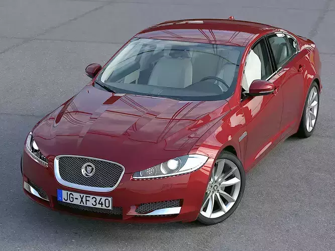 Jaguar XF 2012-2016 3D model