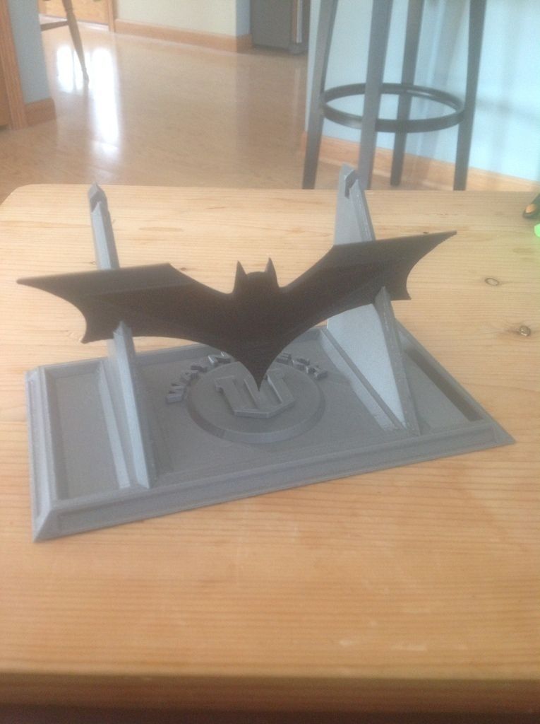 WayneTech Batarang Display Stand Free 3D print model_2