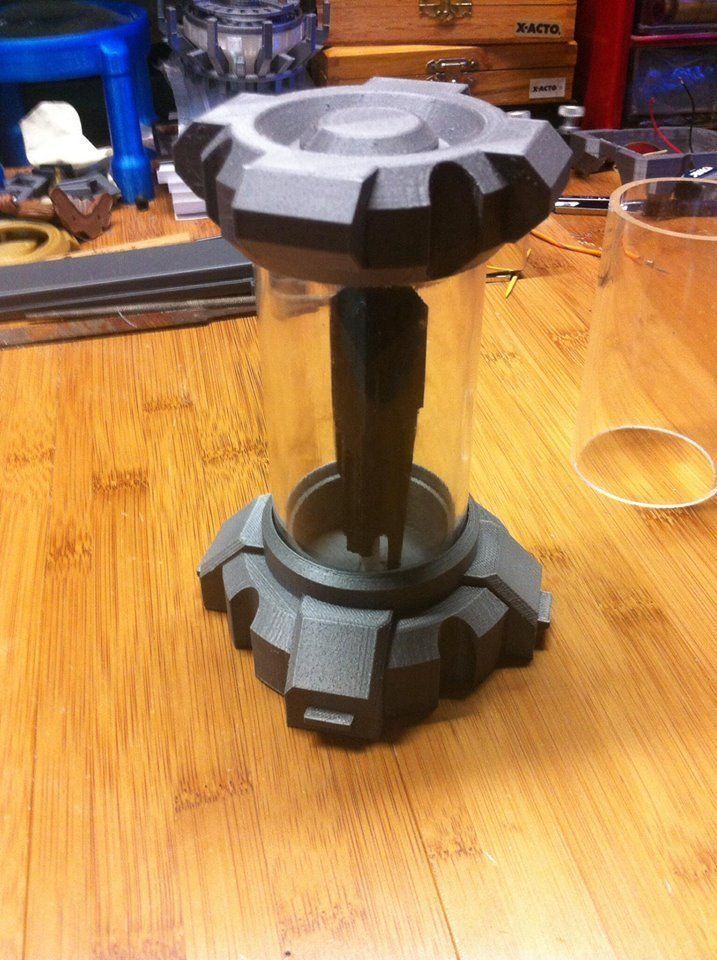 Kryptonian Storage Tube Free 3D print model_3