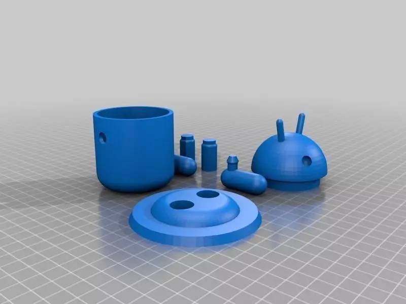 Android Guy Plain Free 3D print model_0
