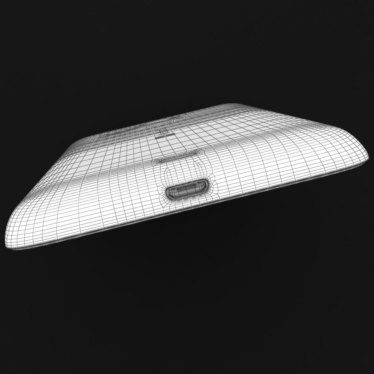 Microsoft Lumia 535 and Dual SIM Gray Low-poly 3D model_34