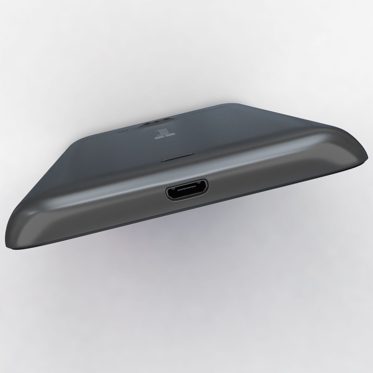 Microsoft Lumia 535 and Dual SIM Gray Low-poly 3D model_20