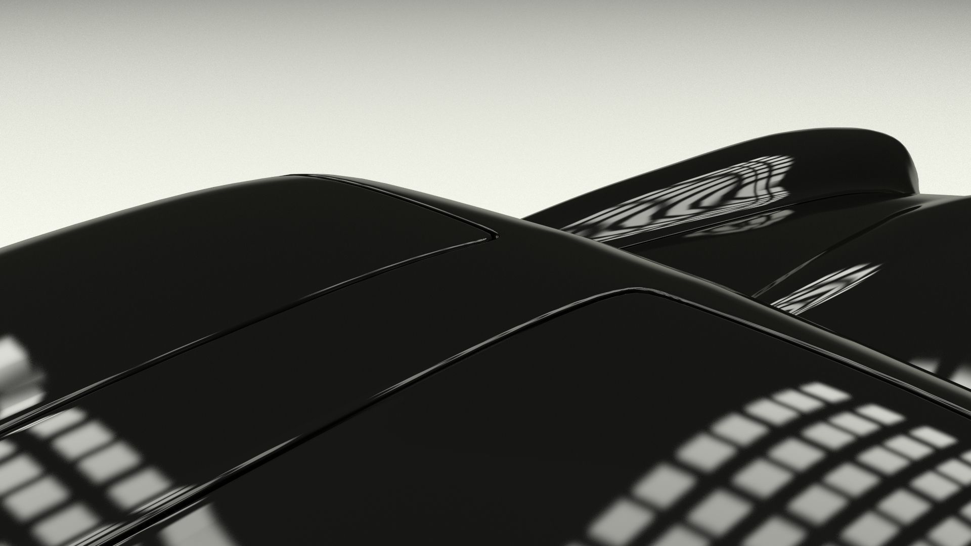 Rigged Mercedes 300SL Gullwing with Interior 3D model_6