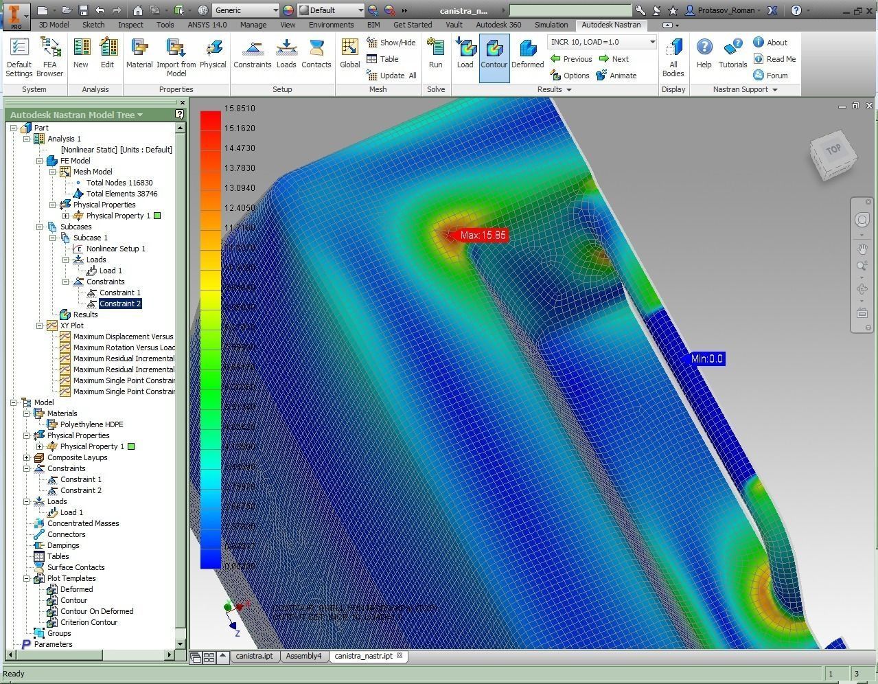 Water container Free 3D model_8