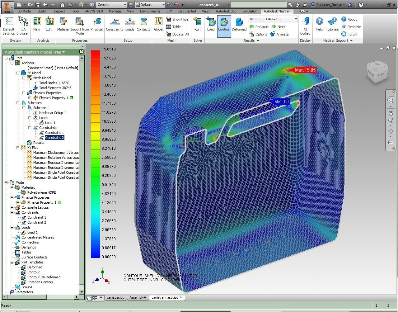 Water container Free 3D model_2